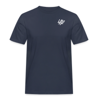 SPOD Männer Workwear T-Shirt Navy / S LOVE 2 RIDE Dark - FRONT / BACK HEAVY MÄNNER WORKWEAR T-SHIRT E-Bike-Community