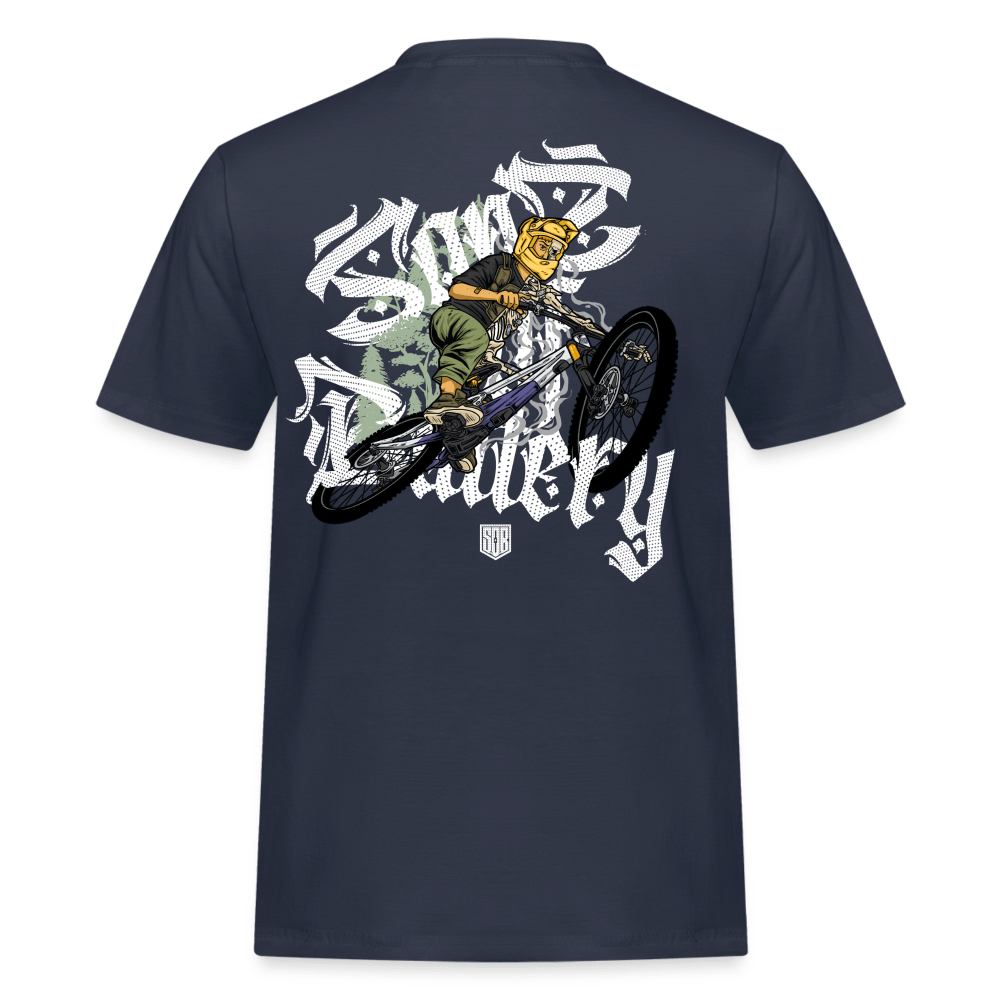 SPOD Männer Workwear T-Shirt Navy / S Shred or Alive - Brush E-Bike-Community