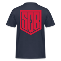 SPOD Männer Workwear T-Shirt Navy / S SoB REDLINE - Russel Athletics Shirt E-Bike-Community