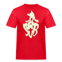 SPOD Männer Workwear T-Shirt Rot / S Glow in the Dark - Halloween: Resurrection Russel Athletic E-Bike-Community