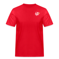 SPOD Männer Workwear T-Shirt Rot / S Love 2 Ride - Männer Heavy Shirt von Russel Athletics E-Bike-Community