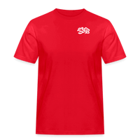 SPOD Männer Workwear T-Shirt Rot / S Shred or Alive - Brush - Russell Athletic E-Bike-Community