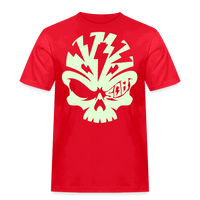SPOD Männer Workwear T-Shirt Rot / S Skullhead - Männer Russell T-Shirt E-Bike-Community