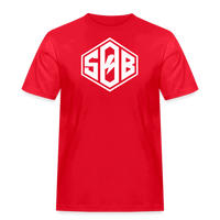 SPOD Männer Workwear T-Shirt Rot / S SoB Diamond - Männer Russel Athletic Shirt E-Bike-Community