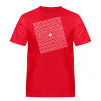SPOD Männer Workwear T-Shirt Rot / S SOB - FINEART - Männer Workwear T-Shirt E-Bike-Community