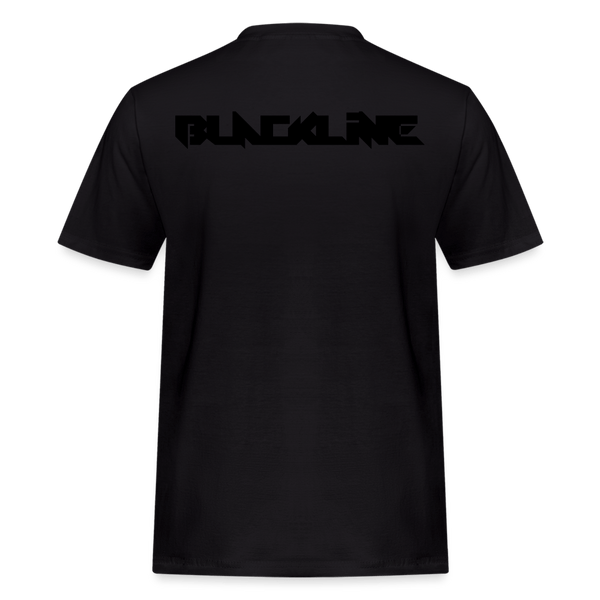SPOD Männer Workwear T-Shirt Schwarz / S BLACKLINE - Russel Athletics Shirt E-Bike-Community