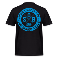 SPOD Männer Workwear T-Shirt Schwarz / S Blue Line - Haters - Russell Athletics E-Bike-Community