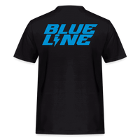 SPOD Männer Workwear T-Shirt Schwarz / S Blue Line - Russell Athletics E-Bike-Community