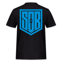 SPOD Männer Workwear T-Shirt Schwarz / S Blue Line - S.o.B - Russell Athletics E-Bike-Community