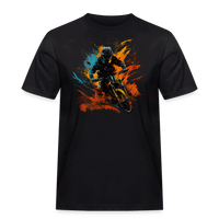 SPOD Männer Workwear T-Shirt Schwarz / S Color Biker - Männer Workwear T-Shirt E-Bike-Community