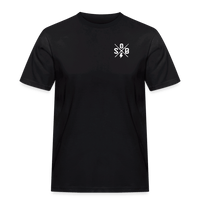 SPOD Männer Workwear T-Shirt Schwarz / S Cross / Haters - 2 Side - Russel Athletics T-Shirt E-Bike-Community