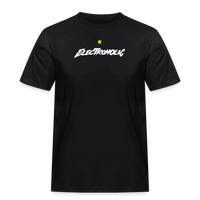 SPOD Männer Workwear T-Shirt Schwarz / S Electroholic Shirt - Männer Russel T-Shirt E-Bike-Community