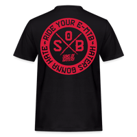 SPOD Männer Workwear T-Shirt Schwarz / S Haters gonna Hate - REDLINE - Russel Athletics Shirt E-Bike-Community