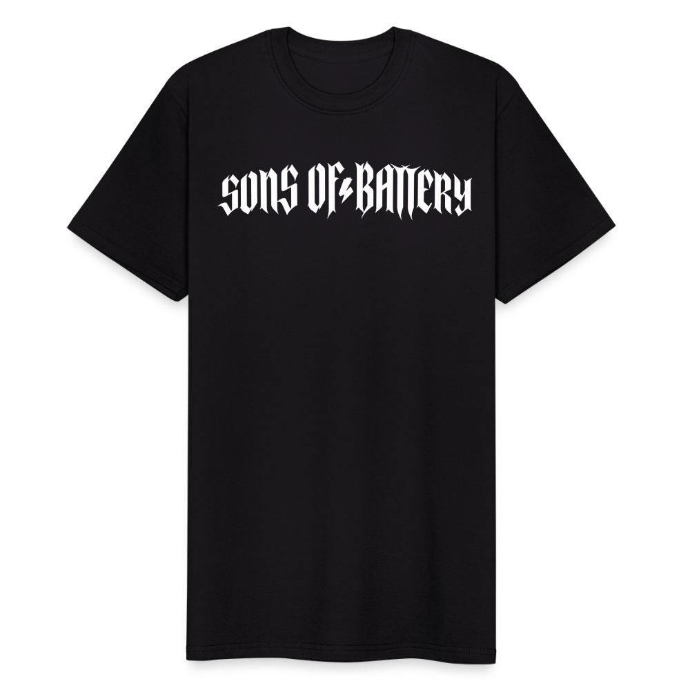 SPOD Männer Workwear T-Shirt Schwarz / S Rough - Russell Athletic Männer T-Shirt E-Bike-Community