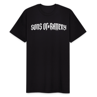 SPOD Männer Workwear T-Shirt Schwarz / S Rough - Russell Athletic Männer T-Shirt E-Bike-Community