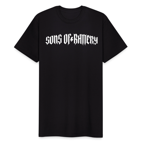 SPOD Männer Workwear T-Shirt Schwarz / S Rough - Russell Athletic Männer T-Shirt E-Bike-Community