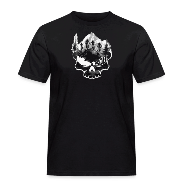 SPOD Männer Workwear T-Shirt Schwarz / S Skullgang Rider - White E-Bike-Community