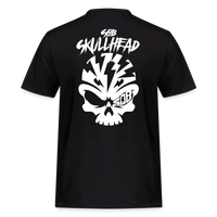 SPOD Männer Workwear T-Shirt Schwarz / S Skullhead - Titel - Männer Russell Shirt E-Bike-Community