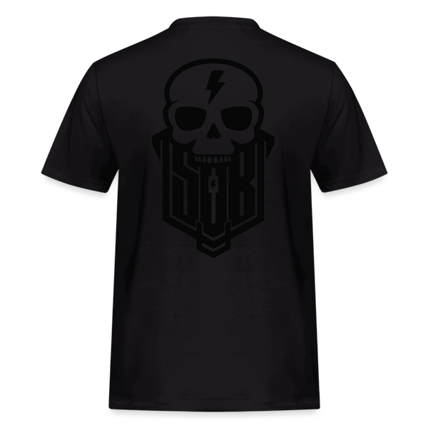 SPOD Männer Workwear T-Shirt SKULLGANG BLACKLINE - Russel Athletics Shirt E-Bike-Community
