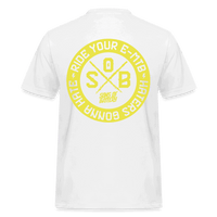 SPOD Männer Workwear T-Shirt Two Side Big Print - Love and Hate - Männer Workwear T-Shirt E-Bike-Community