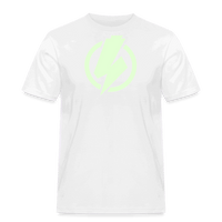 SPOD Männer Workwear T-Shirt weiß / S Lightning - Glow in the Dark - Männer Russell Athletic E-Bike-Community