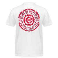 SPOD Männer Workwear T-Shirt Weiß / S OG RED Line - Männer Workwear T-Shirt E-Bike-Community
