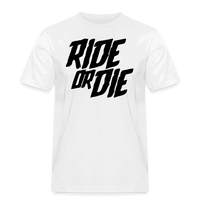 SPOD Männer Workwear T-Shirt weiß / S Ride or Die - Russell Athletic Shirt E-Bike-Community