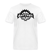 SPOD Männer Workwear T-Shirt Weiß / S Rough Skull - Männer Russell Athletics T-Shirt E-Bike-Community