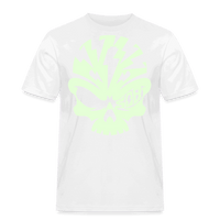 SPOD Männer Workwear T-Shirt weiß / S Skullhead - Männer Russell T-Shirt E-Bike-Community