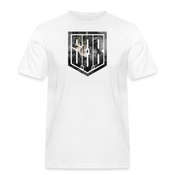 SPOD Männer Workwear T-Shirt Weiß / S SoB - Trailground - Russel Athletic E-Bike-Community