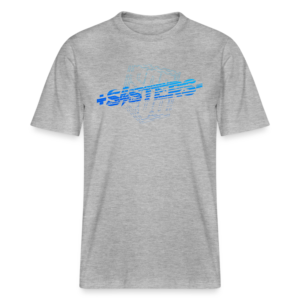 SPOD Stanley/Stella Unisex Bio-T-Shirt SPARKER Grau meliert / XS Sisters Blue - Stanley/Stella Unisex Bio-T-Shirt E-Bike-Community