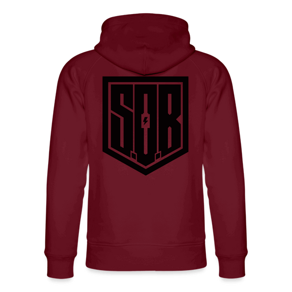 SPOD Unisex Bio-Hoodie von Stanley & Stella Burgunderrot / XS Fashion Hoodie *bio*  von Stanley & Stella E-Bike-Community