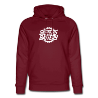 SPOD Unisex Bio-Hoodie von Stanley & Stella Burgunderrot / XS Sisters of Battery - Bio-Hoodie von Stanley & Stella E-Bike-Community