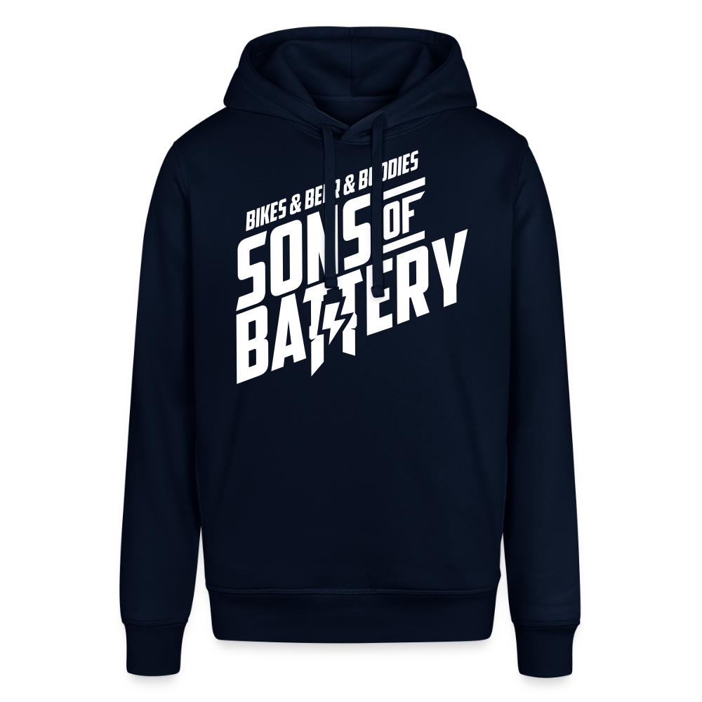 SPOD Unisex Bio-Hoodie von Stanley & Stella Navy / XS 3 Dicke B's - Unisex Bio-Hoodie von Stanley & Stella E-Bike-Community