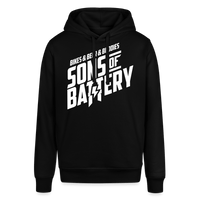 SPOD Unisex Bio-Hoodie von Stanley & Stella Schwarz / XS 3 Dicke B's - Unisex Bio-Hoodie von Stanley & Stella E-Bike-Community
