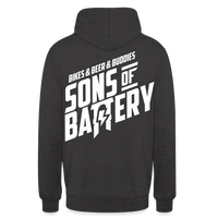 SPOD Unisex Hoodie Anthrazit / S SONS OF BATTERY - DIE 3 DICKEN B's - Unisex Hoodie E-Bike-Community