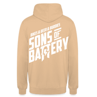 SPOD Unisex Hoodie Beige / S SONS OF BATTERY - DIE 3 DICKEN B's - Unisex Hoodie E-Bike-Community