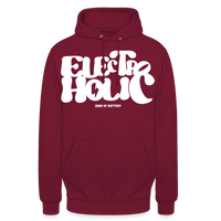 SPOD Unisex Hoodie Bordeaux / S 60s Style - Front - Electroholic - Men’s Premium Hoodie E-Bike-Community