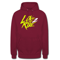 SPOD Unisex Hoodie Bordeaux / S Love 2 Ride - Unisex Hoodie E-Bike-Community