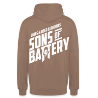SPOD Unisex Hoodie Mokka / S SONS OF BATTERY - DIE 3 DICKEN B's - Unisex Hoodie E-Bike-Community