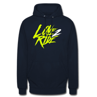 SPOD Unisex Hoodie Navy / S Love 2 Ride - Unisex Hoodie E-Bike-Community
