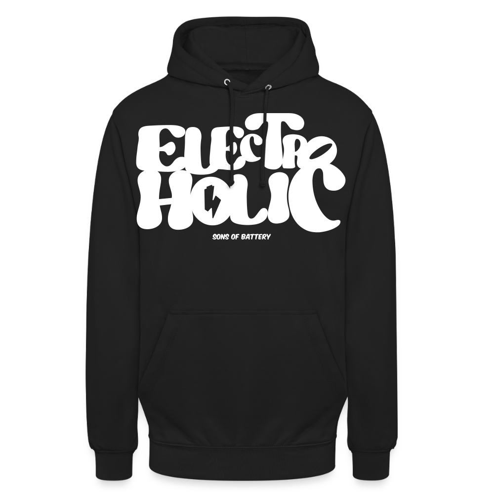 SPOD Unisex Hoodie Schwarz / S 60s Style - Front - Electroholic - Men’s Premium Hoodie E-Bike-Community