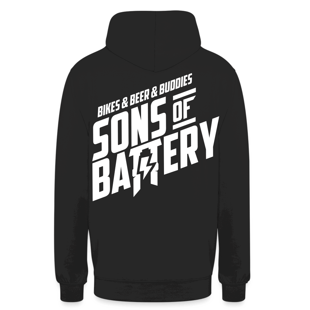 SPOD Unisex Hoodie Schwarz / S SONS OF BATTERY - DIE 3 DICKEN B's - Unisex Hoodie E-Bike-Community