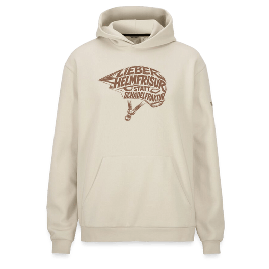 Spreadconnect CRAFT Community 2.0 Hoodie Beige / XS Lieber Helmfrisur statt Schädelfraktur - CRAFT Community 2.0 Hoodie E-Bike-Community