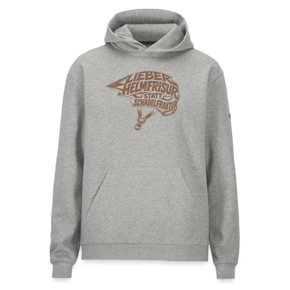 Spreadconnect CRAFT Community 2.0 Hoodie Grau meliert / XS Lieber Helmfrisur statt Schädelfraktur - CRAFT Community 2.0 Hoodie E-Bike-Community
