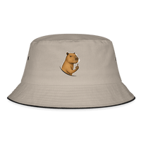 Spreadconnect Fischerhut Khaki/Schwarz / S/M (Caps) Freches Capybara - Fischerhut E-Bike-Community