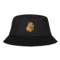 Spreadconnect Fischerhut Schwarz / S/M (Caps) Freches Capybara - Fischerhut E-Bike-Community