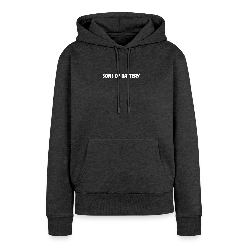 Spreadconnect Frauen Premium Hoodie Anthrazit meliert / XS 60s - Flex - Frauen Premium Hoodie E-Bike-Community