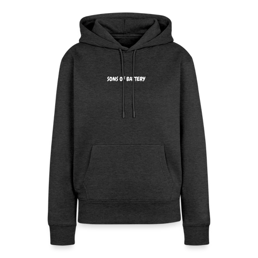 Spreadconnect Frauen Premium Hoodie Anthrazit meliert / XS 60s - Flex - Frauen Premium Hoodie E-Bike-Community