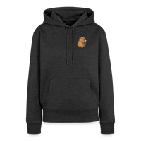 Spreadconnect Frauen Premium Hoodie Anthrazit meliert / XS Freches Capybara - Frauen Premium Hoodie E-Bike-Community